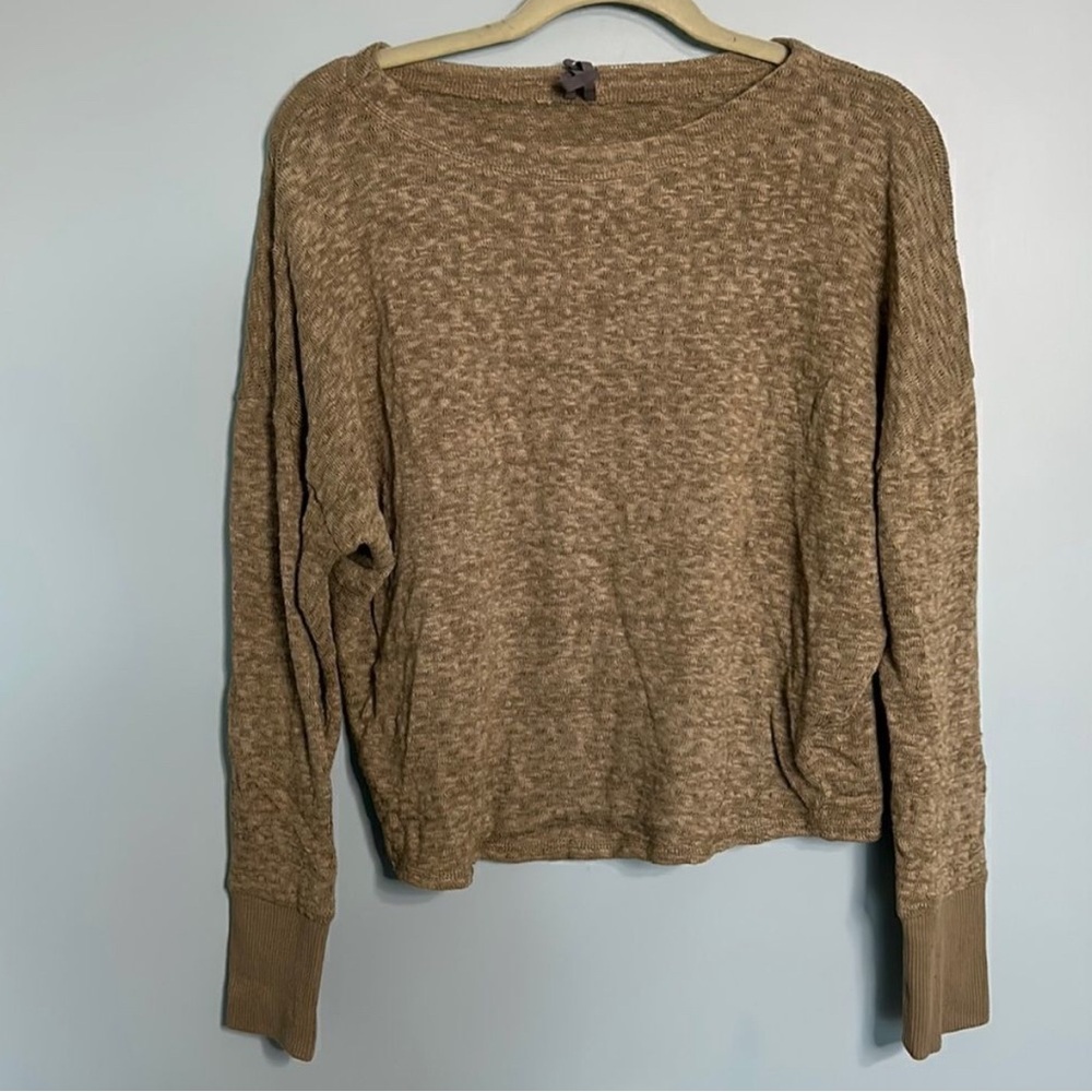 Anthropologie Lightweight Brown Sweater